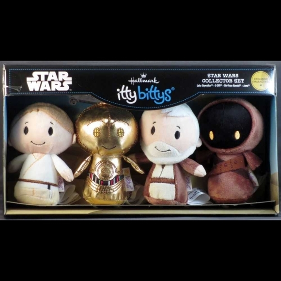 Star Wars collectible set (4) Hallmark Itty Bittys - Picture 2 of 15